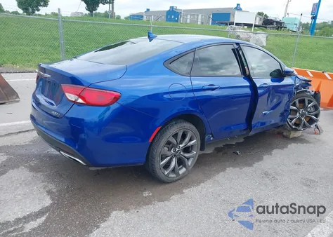 2015 Chrysler 200 S из США, поврежденный, VIN 1C3CCCBG9FN516907